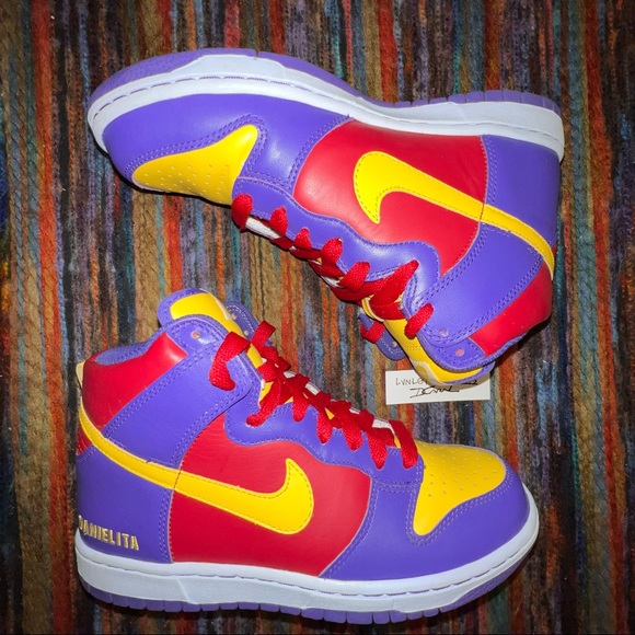 316142-991 Nike Dunk High id custom 2008 size 8W